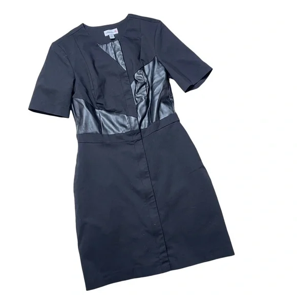 3.1 Phillip Lim for Target | Dresses | Phillip Lim Target Black Faux Leather  Shirt Sleeve Sheath Dress | Poshmark